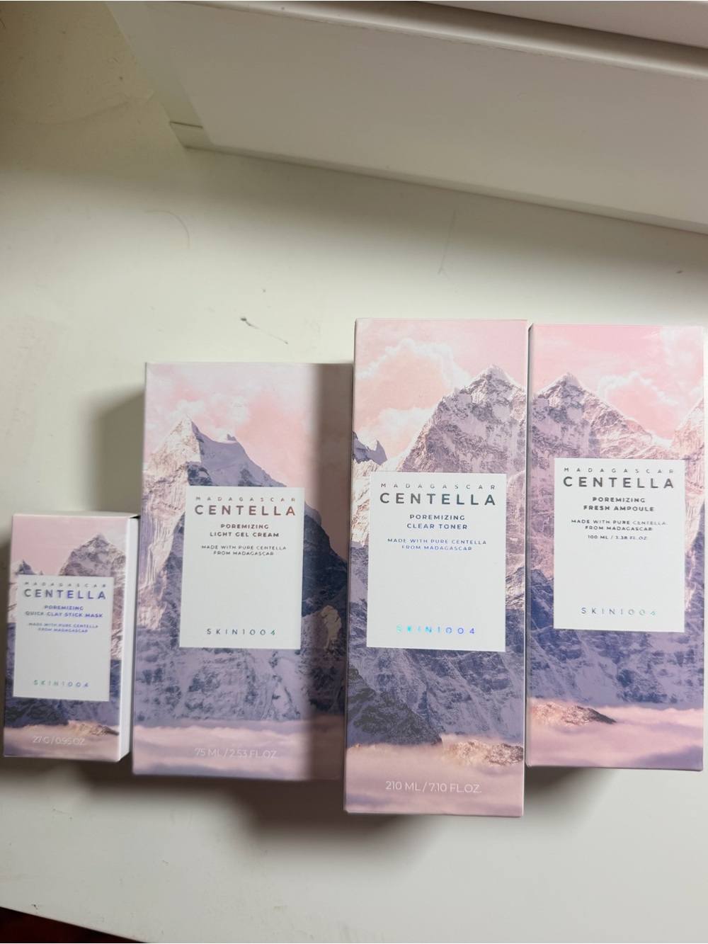 Madagascar Centella Poreminizing Skincare Set